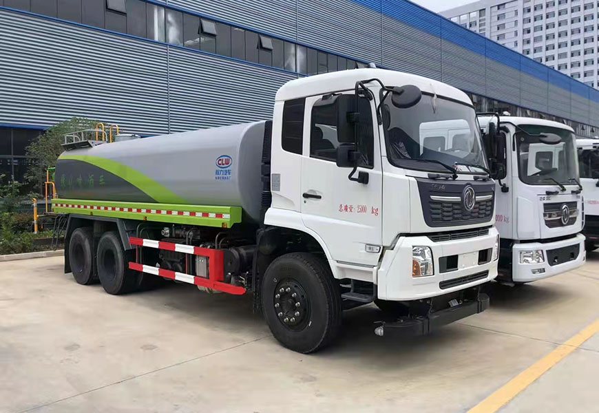 國六東風(fēng)天錦后雙橋灑水車(chē)
