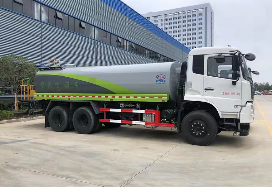 東風(fēng)天錦后雙橋灑水車(chē)